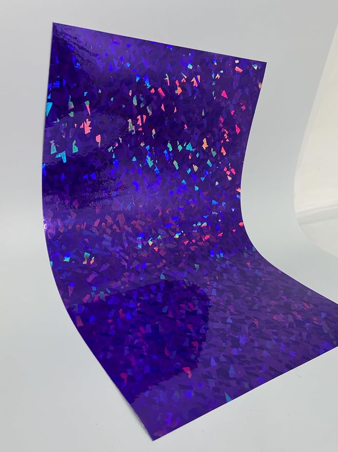 Holographic Crystal Sign Vinyl, HOLOCRYSTAL self-Adhesive Plastic - Image 2
