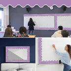 70Ft Shine Bulletin Board Borders，Scalloped Poster Boards Decorations Trim - Image 4