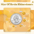 8000PCS 3mm Resin Rhinestones Bulk - Image 3