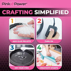Pink Power Electric Hot Glue Pot - Image 5