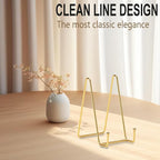 Hoewina Plate Stands for Display, Plate Holder Display Stands, Metal Frame - Image 3
