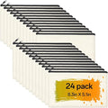 ZeeDix Canvas Zipper Pouch Bulk – 8.3 x 5 Inches Cotton Canvas Pouches by ZeeDix