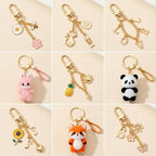 Key Chain Keychain Making Kit Accessories 540pcs Gold and Silver Bag Charm Clip - Image 6