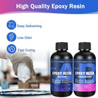 KISREL Epoxy Resin Kit for Beginners, 12OZ Resin Kit - Image 3