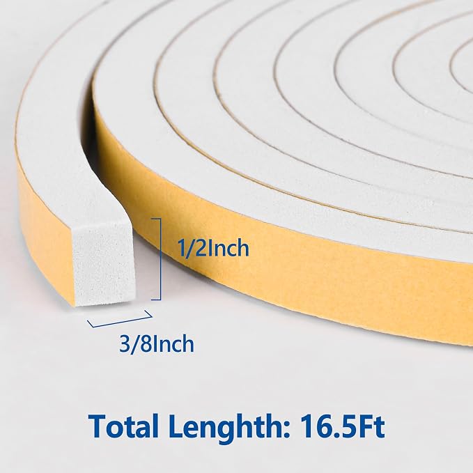 Self-Adhesive High Density Foam Insulation Strips - Image 2