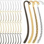 40 Pcs Metal Bookmark DIY Bookmarks by Unknown
