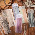 40 Pcs Transparent Lace Stickers - Image 2