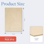 Baltic Birch Plywood, 3 mm 1/8 Craft Wood, B/BB Grade Baltic Birch Sheets - Image 2