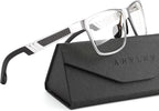 ANYLUV Blue Light Blocking Glasses Men Computer Gaming Glasses Lightweight by ANYLUV