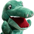 HollyHOME Hand Puppets Crocodile Plush Animal Zoo Alligator Puppets 14 Inches - Image 5