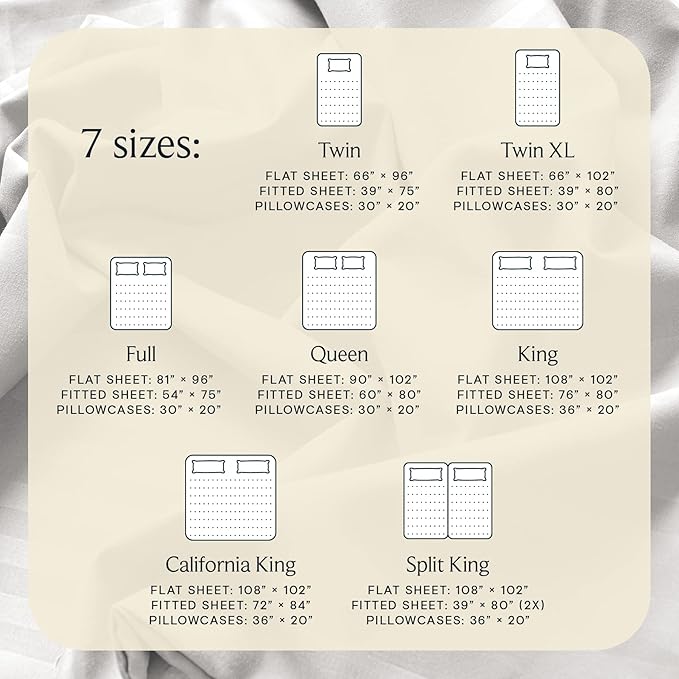 LuxClub Twin XL Sheets - Image 4
