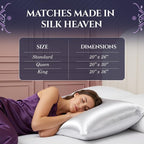 DECOLURE 100% Pure Mulberry Silk Pillow Case Standard Size – Highest Grade 30 - Image 8