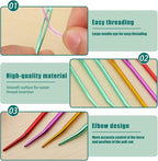 Bupete 25 Pcs Yarn Needles Set, Metal Tapestry Needle, Crochet Needles - Image 5