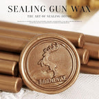 Classic Antique Gold Sealing Wax Stick, Wax Seal Stick - Image 3