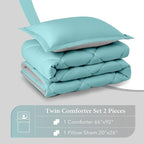 downluxe Twin Comforter Set - Image 6