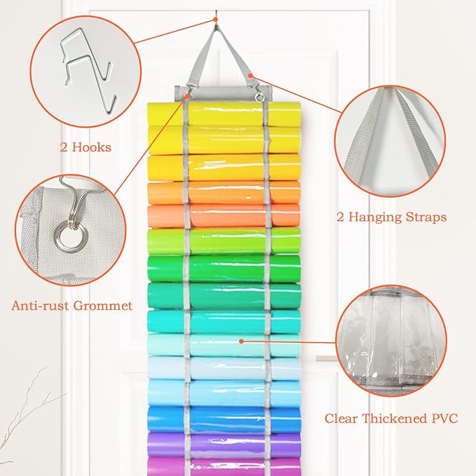 Tunnkit Vinyl Roll Holder, 36 Compartments - Image 6