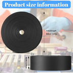1 Inch Heat Shrink Tape Electrical Roll Black Shrink Wrap Tape Electrical Heat - Image 2