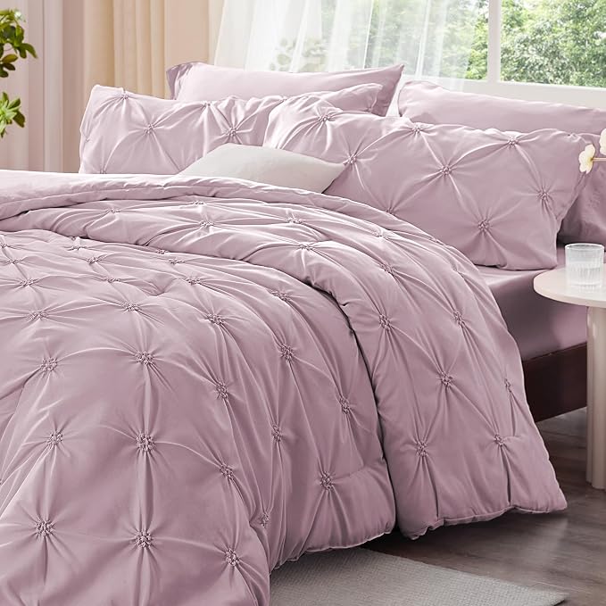 BEDELITE Light Purple Twin Comforter Set - Image 2