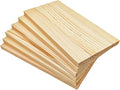 6PCS Rectangle Wood Boards Unfinished Wood Blocks by Anktily