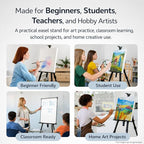 Art Painting Display Artist Easel Stand, Ns Jymb Portable Metal Adjustable - Image 9