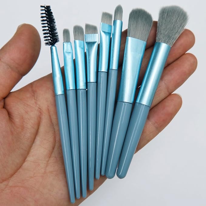 8 Pcs Exquisite Dusting Brush Kit, Soft Fibers Small Dust Brushes, Feather - Image 4
