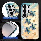 for Samsung Galaxy S26 Ultra Case, Sea Turtle Beach Pattern Glossy 2 in 1 - Image 5