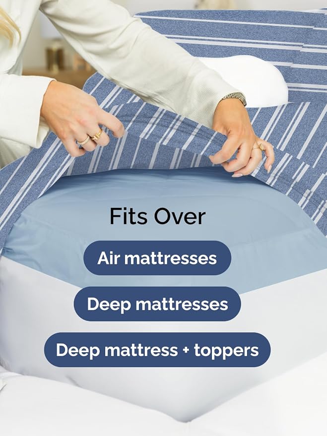 Extra Deep Cal King Fitted Sheet - Image 6