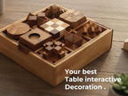 BSIRI 9 in 1 Wooden Brain Teaser Puzzles - Image 6