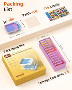 Redtwo 60 PCS Diamond Painting Storage Containers Trays, Detachable Trays - Image 2
