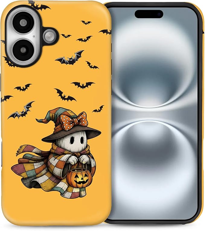 Case for iPhone 16 Plus, Scratch Resistant Hybrid Double Layer Hard Shell，Cute by Toulas