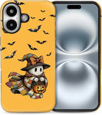 Case for iPhone 16 Plus, Scratch Resistant Hybrid Double Layer Hard Shell，Cute by Toulas
