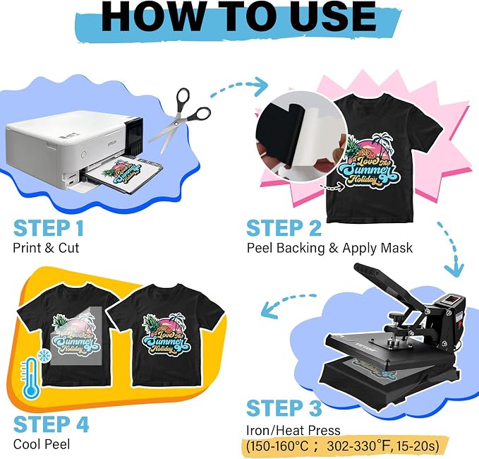 TECKWRAP Printable Heat Transfer Paper - Image 7