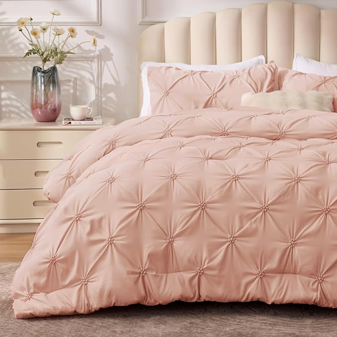 BEDELITE Dusty Pink Twin Comforter Set by BEDELITE