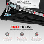 S&F STEAD & FAST Digital Calipers 6 inch, Caliper Measuring Tool, Stainless - Image 4