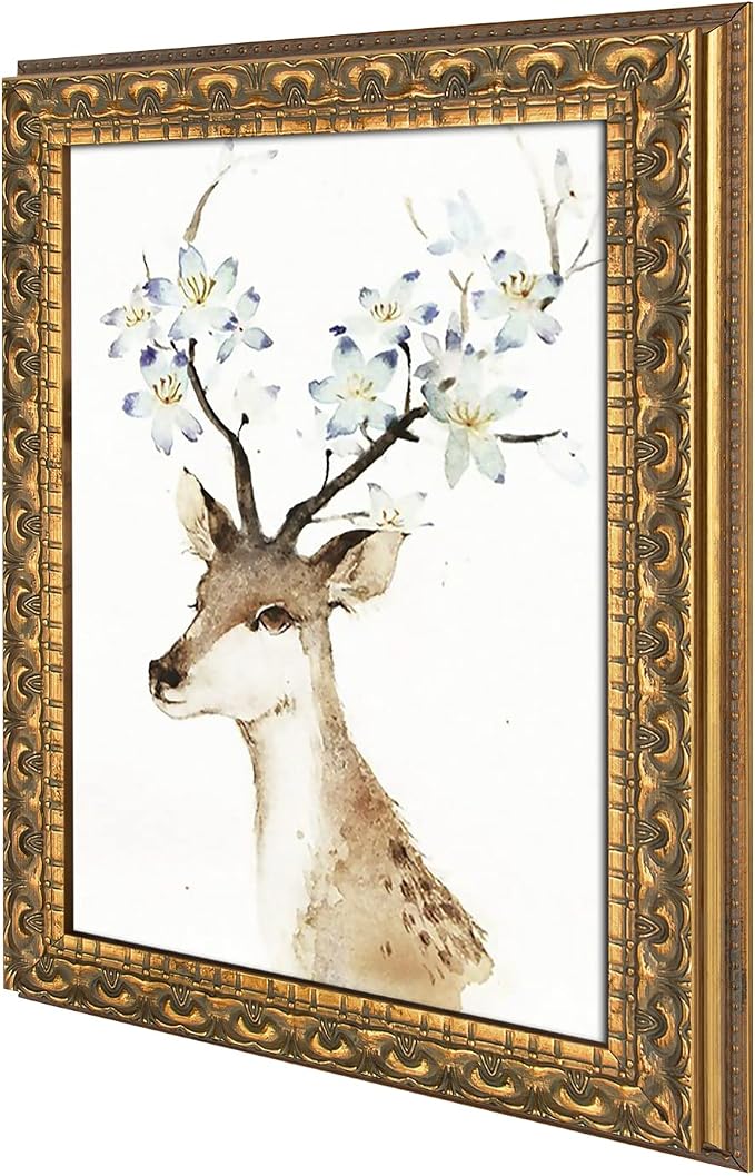 Golden State Art, 8X10 Ornate Finish Photo Frame, Bronze Color, Real Glass - Image 8