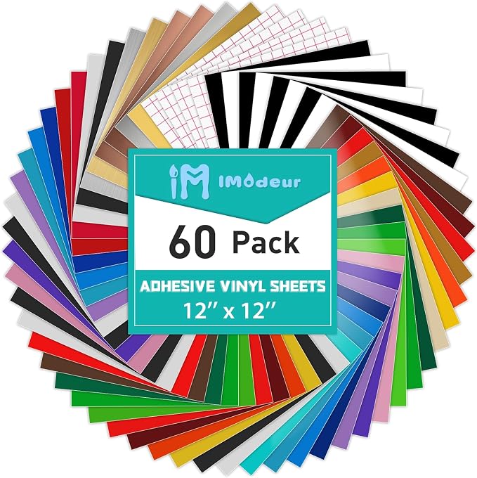 IModeur 60 Sheets of Permanent Vinyl by IModeur