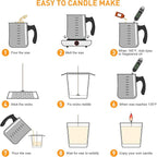 Ohcans Candle Making Kit Supplies, Soy Wax DIY Candle Making - Image 3