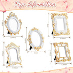Maitys 5 Pcs Mini Picture Vintage Frames - Image 3