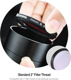 Astromania Moon Skyglow Filter for Telescope 2 Inch Lunar Filters | Telescope - Image 4
