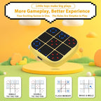 KOQQQ Rechargeable Tic-Tac-Toe Bolt Game, Upgraded 4-in-1 Handheld Puzzle - Image 2
