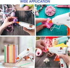 30W Mini Hot Glue Gun Kit with 30 Glue Sticks, Fast Preheating Hot Melt - Image 6