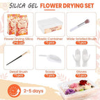 Silica Gel Flower Drying 12LBS, Flower Drying Silica Gel Crystals<1mm, Silica - Image 2