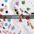 Bulk Gold Enamel Charms for Jewelry Making, Colorful Metal Charms Pendant for - Image 2