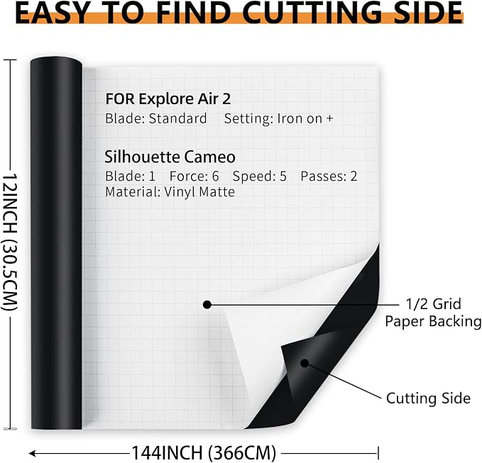 Matte Black Permanent Vinyl, Window & Home Decal - Image 4