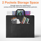 GOTIDEAL Large Art Portfolio Bag, 36x48 Inches Waterproof Art Portfolio Case - Image 3