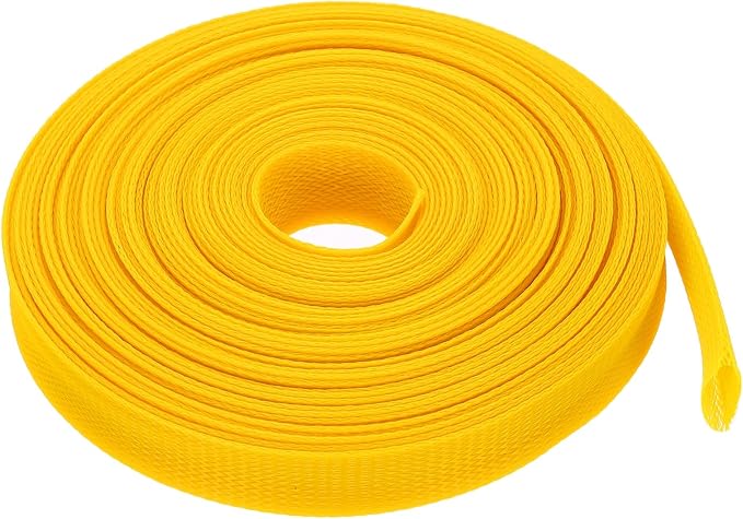 uxcell Expandable Sleeving, 1-inch 50ft Cable Sleeve by uxcell