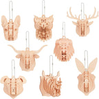 3D Wooden Puzzles for Kids, No-Glue DIY Delicate Pendant STEM Toys for Boys by ELXPUZZLETOY