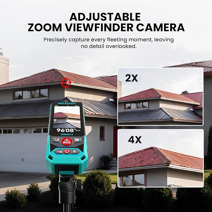MILESEEY P9 Outdoor Laser Measuring Tool, 985ft Professional Laser Distance - Image 2