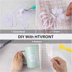 HTVRONT White Permanent Vinyl, Silhouette, Cameo Cutters, Scrapbooking - Image 7