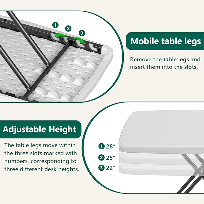 Folding Table 30 Inch - Image 7